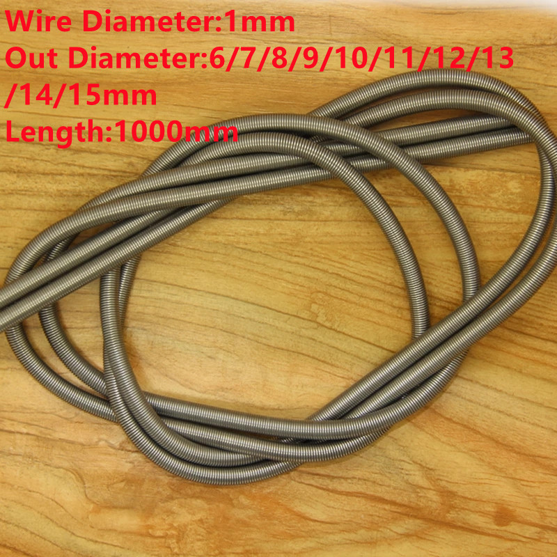 Pipe Bending Spring - 2PCS 1 Meter Small Thin Long