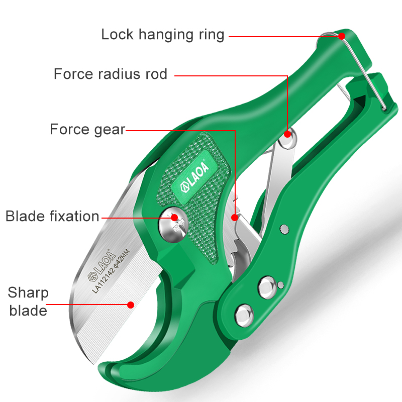 LAOA 42MM PVC Pipe Cutter Alum - Pipe Cutter Ratchet review and price