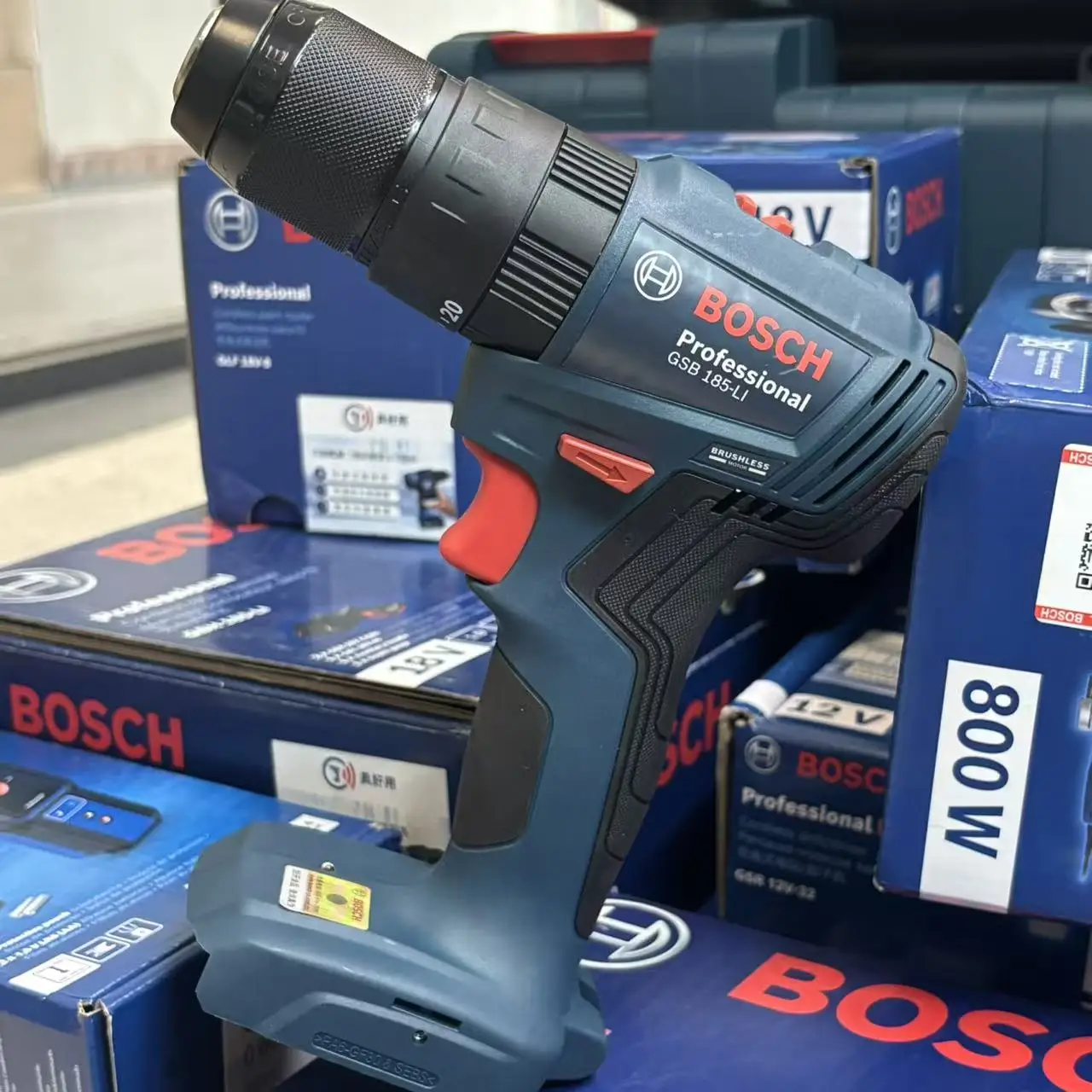 BOSCH GSB 185-LI Brushless Cor - Bosch Drill Gsb 18V review and price