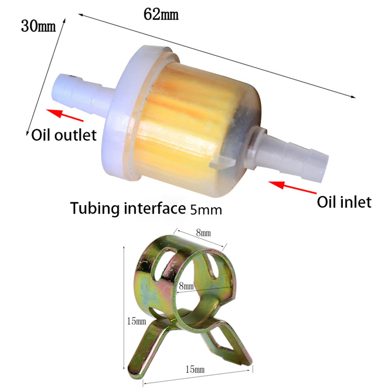 1Set Fuel Petrol Inline Hose P - Plastic Pipe Clip review and price
