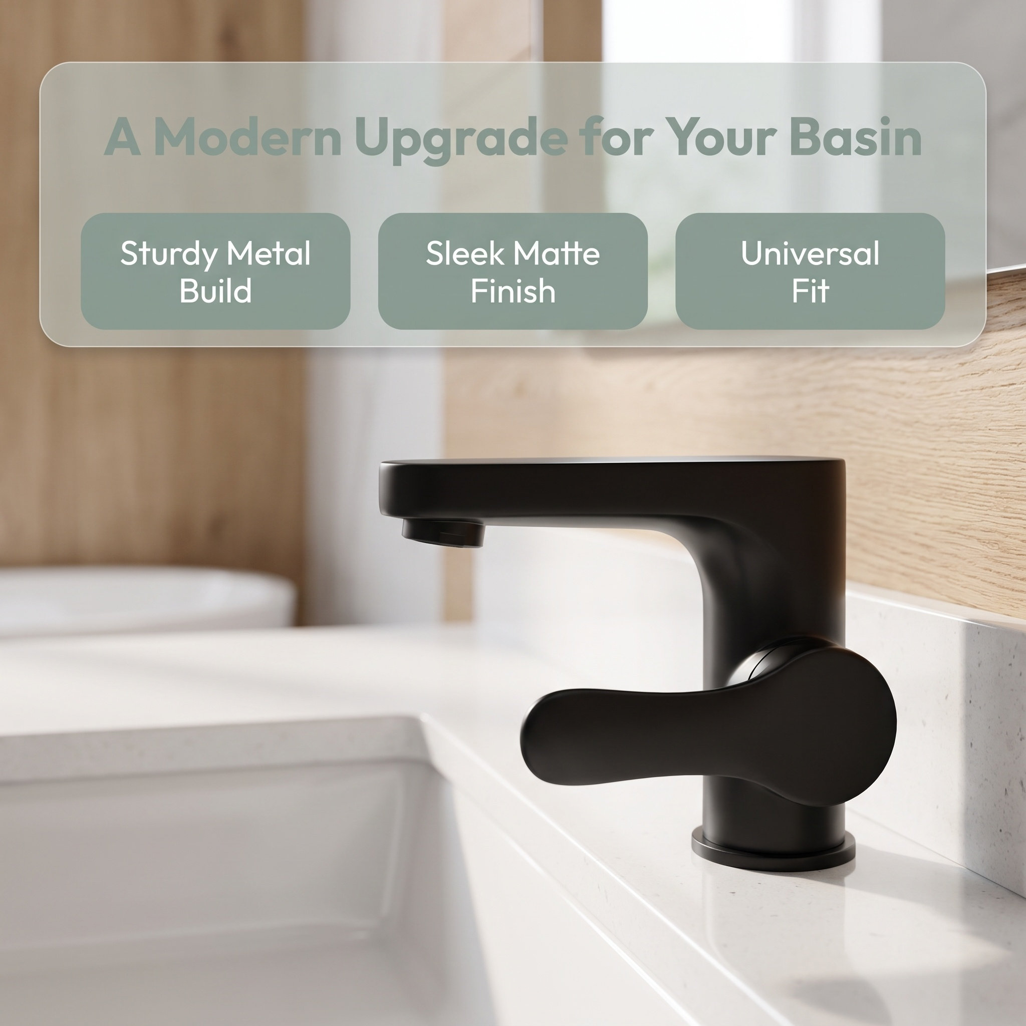 Single Lever Black Faucet Hand - Basin Mixer Cartridge review and price