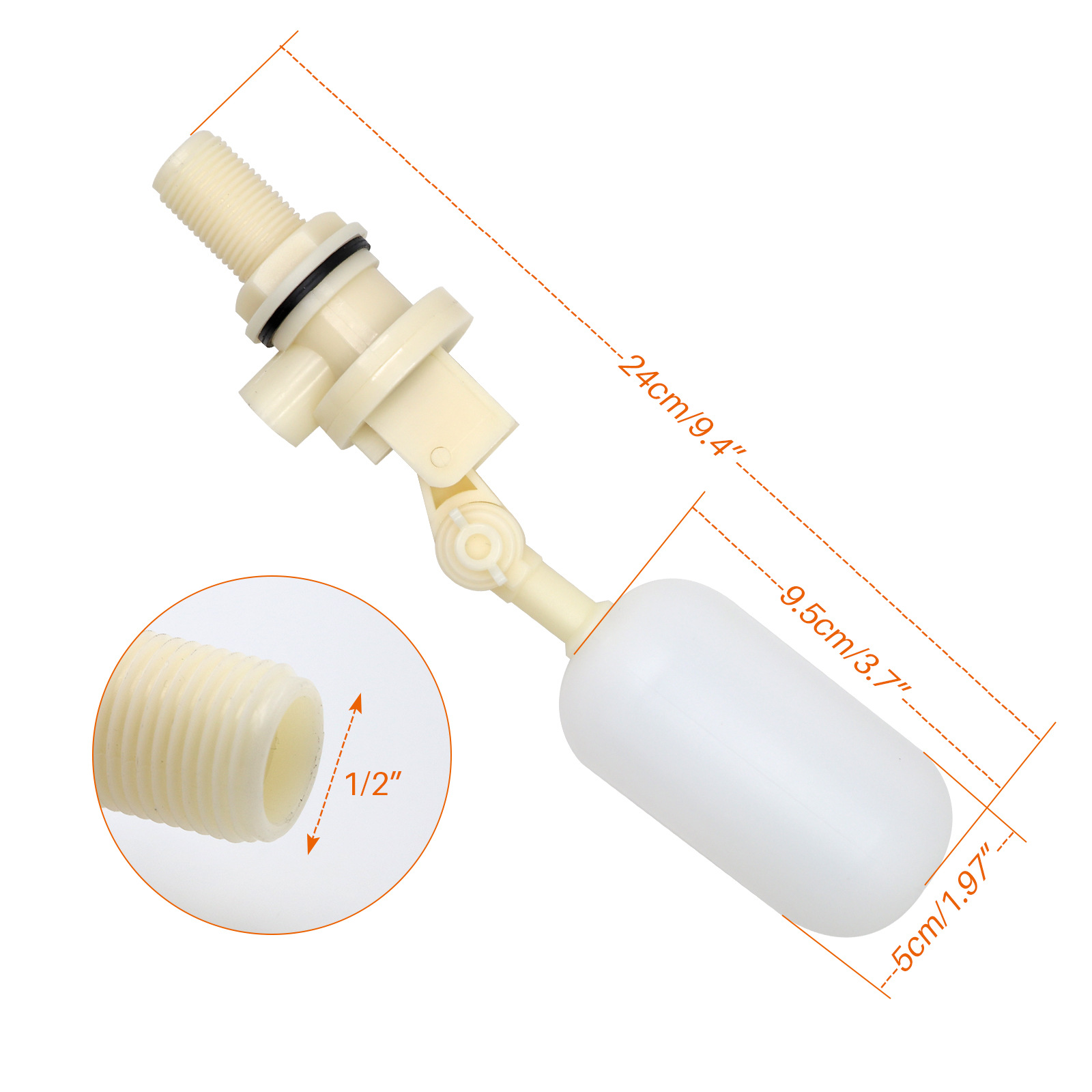 3PCS Float Valve With Adjustab - Float Ball Valve review and price